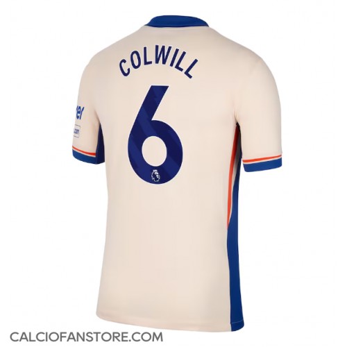 Maglia Calcio Chelsea Levi Colwill #6 Seconda Divisa 2024-25 Manica Corta